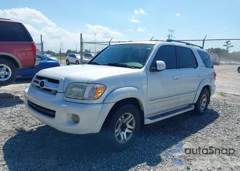2005 Toyota Sequoia Limited V8 from USA, damaged, VIN 5TDZT38AX5S254817